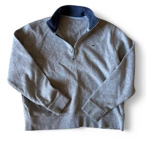 Vineyard Vines Boys’ Saltwater Quarter Zip Sweatshirt Size L